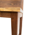 Powell Live edge bench detail