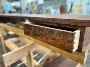 Close up of drawer